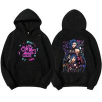 Arcane Graphic Zipper Hoody Men Women Brand Hoody Clothes Vintage Fashion New Casual Unisex Long Sleeve Pullovers S