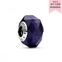 Pandora Facet Blue Murano Glass Charm 792984c00 792984C00
