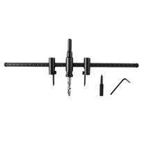 Reguliuojamas metalinis apskritimų skylamušis grąžtas skylų pjoviklis rinkinys Tikslus ir efektyvus skylių pjovimas 30-300mm 300mm