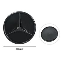 Karštas 2026 m. Naujas Automobilio Lipdukas Benz 3D 188mm Priekinių grotelių Žvaigždės Logotipas Emblema Ženklelis Mercedes-Benz C Klasės 2014-2018 GLC Automobilio Emblema