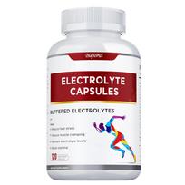 Electrolyte capsules help improve athletic performance, are easily absorbed, suitable for adults, and are non-GMO. 120