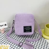 Leisure Crossbody Bag, Versatile Shoulder Bag, Sports Outdoor Small Bag One Size šviesiai violetinė spalva
