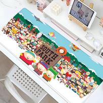 TV S-SouthS P-ParkES Mouse Pad Gaming Mouse Pad Locking Edge Big Computer Gamer Large Rubber Art Mousepad Laptop Desk Cool Mat 600x300x2mm