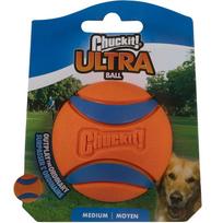 Chuckit! Ultra Ball M (6.4 cm) - šokinėjantis kamuoliukas šunims, be cypsėjimo - 1 vnt.