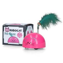 Robocat Mouse - interaktyvi pelė katėms, su plunksna, judesio jutikliu ir madnip priedu