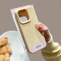 Applicable to Apple 16/17Promax mobile phone case ins wind silicone soft case iPhone15/14 anti-drop protective case Apple 11