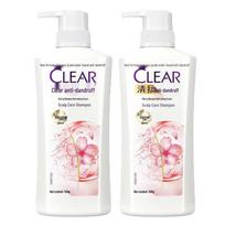CLEAR Anti-Dandruff Cherry Blossom Shampoo (2x500g)