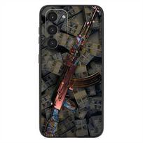 Ak-47 King of Guns Phone Case For Samsung Galaxy A20,21s,22,31,32,52,53,72,73,80,91 Soft Liquid Silicone Black Cover SamsungNote20