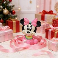 Disney Dervos Minnie Mickey Taupyklė PASIDARYK pats Mielas Animacinis Monetų Dėžutė su Blizgančiais Cirkoniais Gimtadienio Vaikų Dovana Namų Dekoras brown