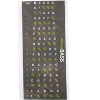 Lengvas Gitaros Fretboard Natų Lipdukas Tonas Gitaros Skalių Lipdukai Gitaros Pradedantysis 5-string bass