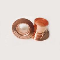 1PC DN50 Inner 54mm Diameter Pure copper Flanged Core Welded Pipe For Flange Air Conditioners 54mm