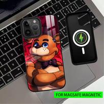 Five Nights At F-Freddys Fnaf Phone Case For iPhone17,16,15,14,13,12,11 Plus,Pro Magnetic For Magsafe Wireless Charging iPhone11