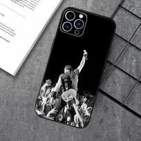 Bruce Springsteen Phone Case For Apple iPhone 15,14,13,12,11,XS,XR,X,8,7,Pro,Max,Plus,mini Silicone Black Cover iPhone8