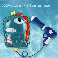 Children's Cartoon Backpack Water Gun Summer Beach Water Gun Interactive Parent-Child Water Gun Toy Summer Outdoor Toy