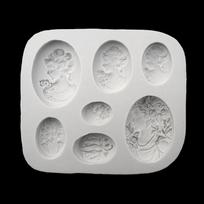 Cameo Collection Portrait Silicone Sugarcraft Mould Fondant Cake Decorating Tools