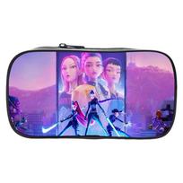 KPOP Mergaičių Animacinis Pieštukų Dėklas Pradinės Mokyklos Pieštukų Dėklas Raštinės Reikmenų Krepšys Vaikiškas Pieštukų Dėklas Anime Spauda One Size