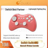 GuliKit Elves 2 Wireless Game Controller Elves koralų raudonos spalvos