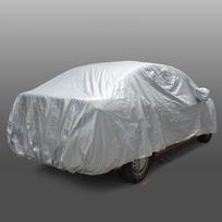 Visureigio pilnas automobilio uždangalas Universalus Atsparus Vandeniui Lauko Pilnas Automobilio Uždangalas Nuo Anti UV Lietaus Sniego L/XL Dydis S sidabras