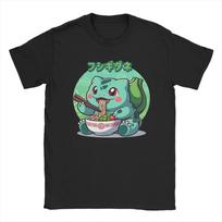 Pokemon T-shirt Vyriškas Grynos medvilnės Laisvalaikio T-shirt Apvalia kaklo T-shirt Trumpomis rankovėmis Drabužiai Vasaros Sportinis Laisvalaikio Pusrankovės Viršutinė dalis S