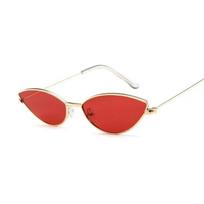 Katės akies retro akiniai nuo saulės moterims vyrams madingi vintažiniai saulės akiniai moteriški vyriški rėmelis asmenybė veidrodiniai kelioniniai punk Oculos De Sol