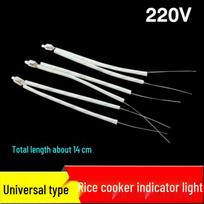 Universal 220V Neon Indicator Light for Rice Cooker, Electric Kettle, Heater, and Griddle Accessories