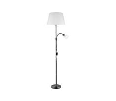 Eglo 31178 - Grindinis šviestuvas ALMACEN 1xE27/60W/230V + 1xE14/25W juoda/balta