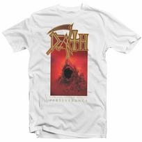 DEATH grupės The Sound Of Perseverance marškinėliai Balti Unisex nuo S iki 5XL Unisex marškinėliai L