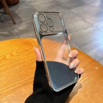Luxury Electroplated Frame Clear Phone Case for Xiaomi 15T Shockproof Cover Xiaomi 15T