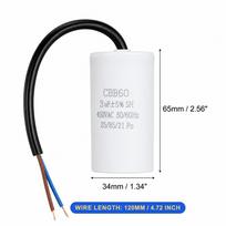 450V CBB60 Kondensatorius 50/60Hz Vandens Siurblio Kondensatorius Patvarus Paleidimo Kondensatorius 3UF