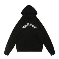 High-quality cross-border beauty trend new Sp5der hot diamond American hip-hop street casual versatile hoodie sweater S