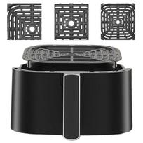 1pc Air Fryer Grill Pan Double-layer Non-stick Coating Air Fryer Tray Household Kitchen Replacement Cooking Tray Spare Parts China Mainland