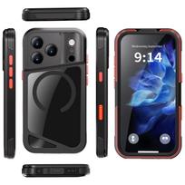 GTM Waterproof Case for IPhone17 16 15 14 Pro Max in Stock Fully sealed Wireless Charging IP68 INGRESS PROTECTION RATING Opp Bag&For iPhone 16 juoda