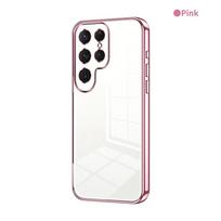 Luxury Plating Silicone Case For Samsung Galaxy S26 Ultra S25 FE S24 S23 Plus Crystal Soft Back Cover S24 PLUS