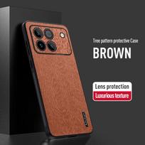 Luxury Tree Grain Leather Phone Case For Honor Win RT Shockproof Anti-fall Lens Full Protection Cover Bumper For Honor Win RT For Honor Win