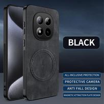 For Redmi Note 15 Pro + 15C 173MM Luxury Classic Leather Magnetic Phone Case For Redmi Note 15 A7 Pro A5 15C 171MM Cover Redmi note 15 Pro 5G