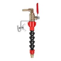 Angle Grinder System Nozzle Coolant Cutting Machine Water Parts Spray Coolant Nozzle Collector System Misting Dust Dust-pro D0U3 gray