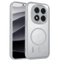 For Redmi Note 15 Pro 5G Magsafe Magnetic Wireless Charging Case Cover Xiaomi Redmi Note 15 Pro+ Airbag Anti-Fall Acrylic Case Redmi Note 15 4G