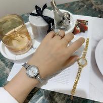 Small Golden Style Fashion Light Luxury Watch Femininity Bracelet Watch Women'S Diamond Strap Women'S Watch