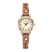 Light Luxury Colorful Birthstone Women'S Watch Niche High-End Woven With Punk Style Exquisite Small Women'S Watch