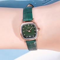 Watch belt, simple temperament, light luxury, small and exquisite women's square watch, support
