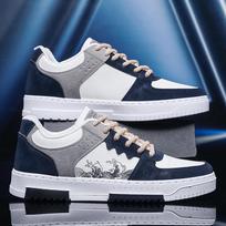 Breathable Trendy Luxury Canvas Skateboard Men Sneakers Comfortable Casual Sports Running Shoes Lightweight Athletic Footwear for Male 42