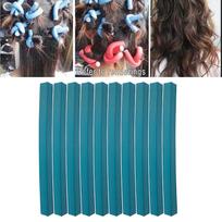 Foam Hair Roller Bendy Curl Curling Rods Stylish Spiral Wavy Flexible Roller Set Square Universal Hair Stick Curl Stick