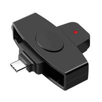 CAC Smart Card Reader Portable EMV Card External Reader Bank Tax Declaration Accessories Support for Windows for  OS China Mainland