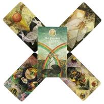 The Faceted Garden Oracle Cards A 50 English Visions Divination Edition Deck Borad Games