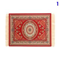 Mat Table Decoration Rubber Anti-slip Durable Mousepad Desk Cushion Persian Rug Style Mice Mat 1