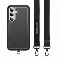Protective Armor Cover with Lanyard Strop Phone Case for Samsung Galaxy A57 5G A17 A37 A 57 37 17 GalaxyA57 Dual Layer Cases Galaxy A57