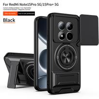 Applicable to Xiaomi Redmi note15Pro Shunjia mobile phone case Redmi 15C window push bracket Turbo4 protective case redmi note15pro【4g】