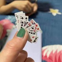 Mini Pokeris Pirštas Mini Pokeris Kelioninis Pokerio Kortų Žaislas 1