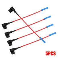 12V Car Fuse box Holder Add-a-Circuit Adapter Auto Motri Insurance APM Tap Mini Blade Micro Fuse Set accessories 5 Pcs 5PCS