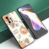 Mielas BuBu DuDu Juodas Silikoninis Telefono dėklas Skirtas Xiaomi Mi 9 SE 8 10T 11 12 13 Lite 9T 11T 12S 12T 13T 14 Pro 5G NE 11i 12X Xiaomi 12(12S)